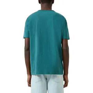 Camiseta con bordes enrollados QS image-5