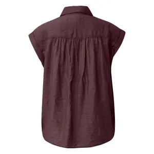 Sleeveless blouse for women QS Loose Fit image-1