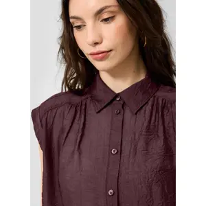 Sleeveless blouse for women QS Loose Fit image-3