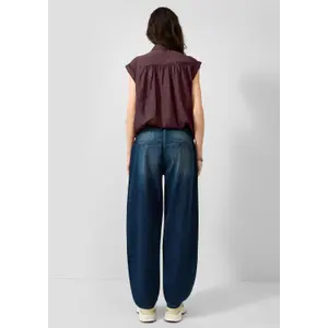 Sleeveless blouse for women QS Loose Fit image-4