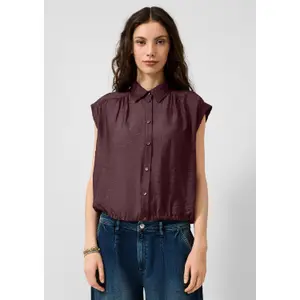 Sleeveless blouse for women QS Loose Fit image-6