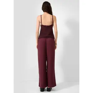 Women’s Glitter Effect Mesh Tank Top QS image-4