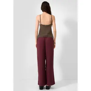 Women’s Glitter Effect Mesh Tank Top QS image-4
