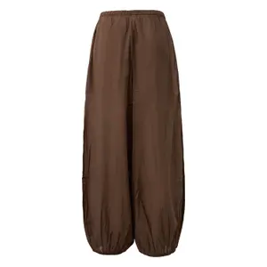 Soft Cotton Harem Trousers Women QS image-1