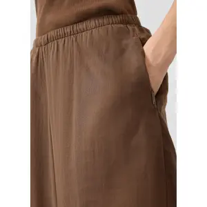 Soft Cotton Harem Trousers Women QS image-3