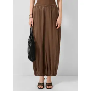 Soft Cotton Harem Trousers Women QS image-6