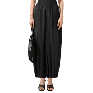 Soft Cotton Harem Trousers Women QS image-2