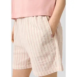 Cotton Striped T-Shirt Women QS image-3