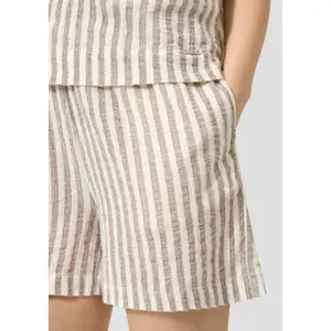 Cotton Striped T-Shirt Women QS image-3