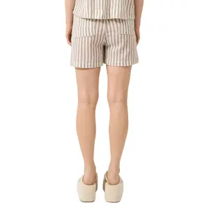 Cotton Striped T-Shirt Women QS image-5