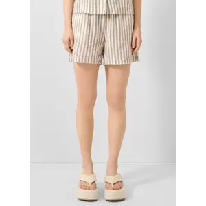 Cotton Striped T-Shirt Women QS image-6