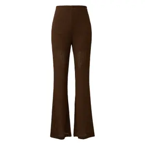 Women's Elasticated Wide Leg Trousers QS image-0