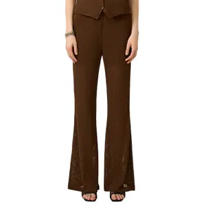 Women's Elasticated Wide Leg Trousers QS image-2