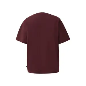 T-Shirt Boyfriend aus Baumwolle mit Frontdruck Damen QS image-1