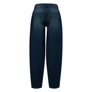 Womens Barrel Leg Jeans QS image-1