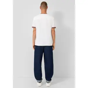 Plissé Denim Jeans QS image-2