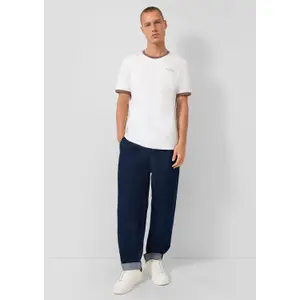 Plissé Denim Jeans QS image-5