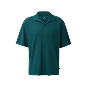 Linen Blend Jersey Polo QS image-0