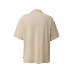 Linen Blend Jersey Polo QS image-1