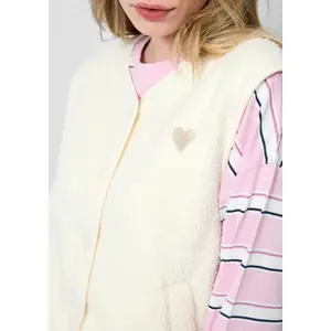 Women's Fleece Gilet QS image-3
