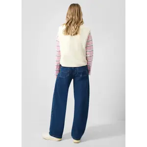 Women's Fleece Gilet QS image-4