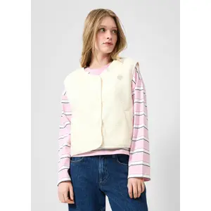 Women's Fleece Gilet QS image-6