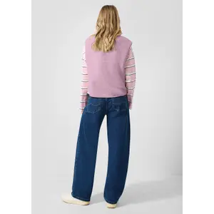Women's Fleece Gilet QS image-4
