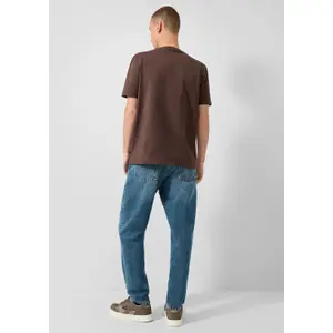 Devon Tapered Leg Jeans QS image-4