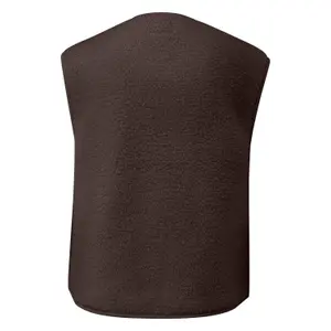 Diverse Fleece-Weste mit Taschen für Frauen QS image-1