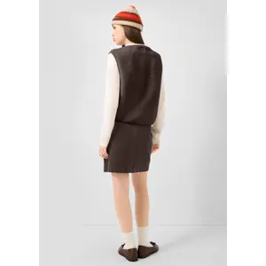 Diverse Fleece-Weste mit Taschen für Frauen QS image-4