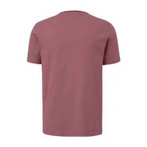 Camiseta de Corte Regular con Bordes Enrollados QS image-1
