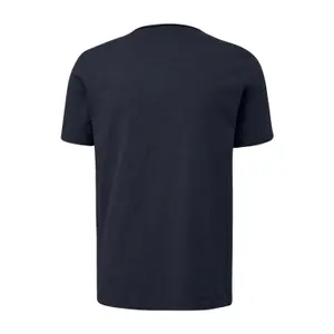 Camiseta de Corte Regular con Bordes Enrollados QS image-1