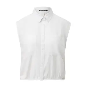 Bluse med elastisk kant til kvinder QS Loose Fit image-6