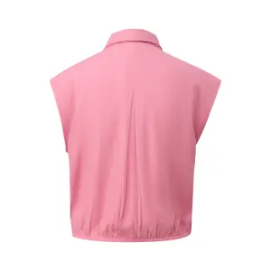 Bluse med elastisk kant til kvinder QS Loose Fit image-1