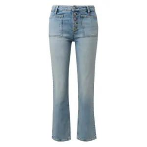 Catie High-Waisted Cropped Jeans Women QS image-0