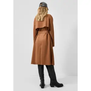 Dame Trench i Fåreskindseffekt QS image-4