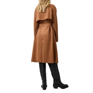 Dame Trench i Fåreskindseffekt QS image-5