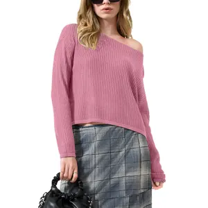 Loose Knit Jumper Women QS image-2