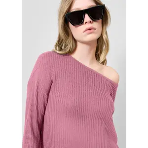 Loose Knit Jumper Women QS image-3