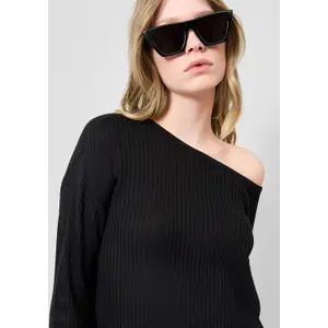Loose Knit Jumper Women QS image-3