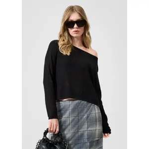 Loose Knit Jumper Women QS image-6