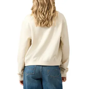 Women's washed sweatshirt QS image-5