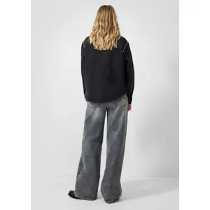 Wide Leg Jeans til kvinder QS Extra image-4