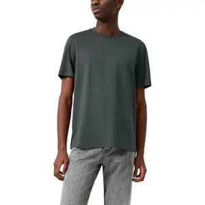 T-shirt col rond avec imprimé devant QS image-2
