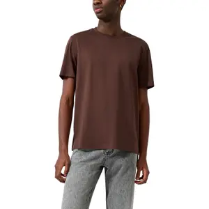T-shirt col rond avec imprimé devant QS image-2