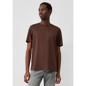 T-shirt col rond avec imprimé devant QS image-6