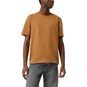 T-shirt με γυριστές άκρες QS image-2