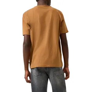 T-shirt με γυριστές άκρες QS image-5