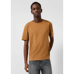 T-shirt με γυριστές άκρες QS image-6
