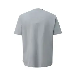 T-shirt με γυριστές άκρες QS image-1